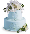 Sweet Pea and Roses Cake Decoration Cottage Florist Lakeland Fl 33813 Premium Flowers lakeland
